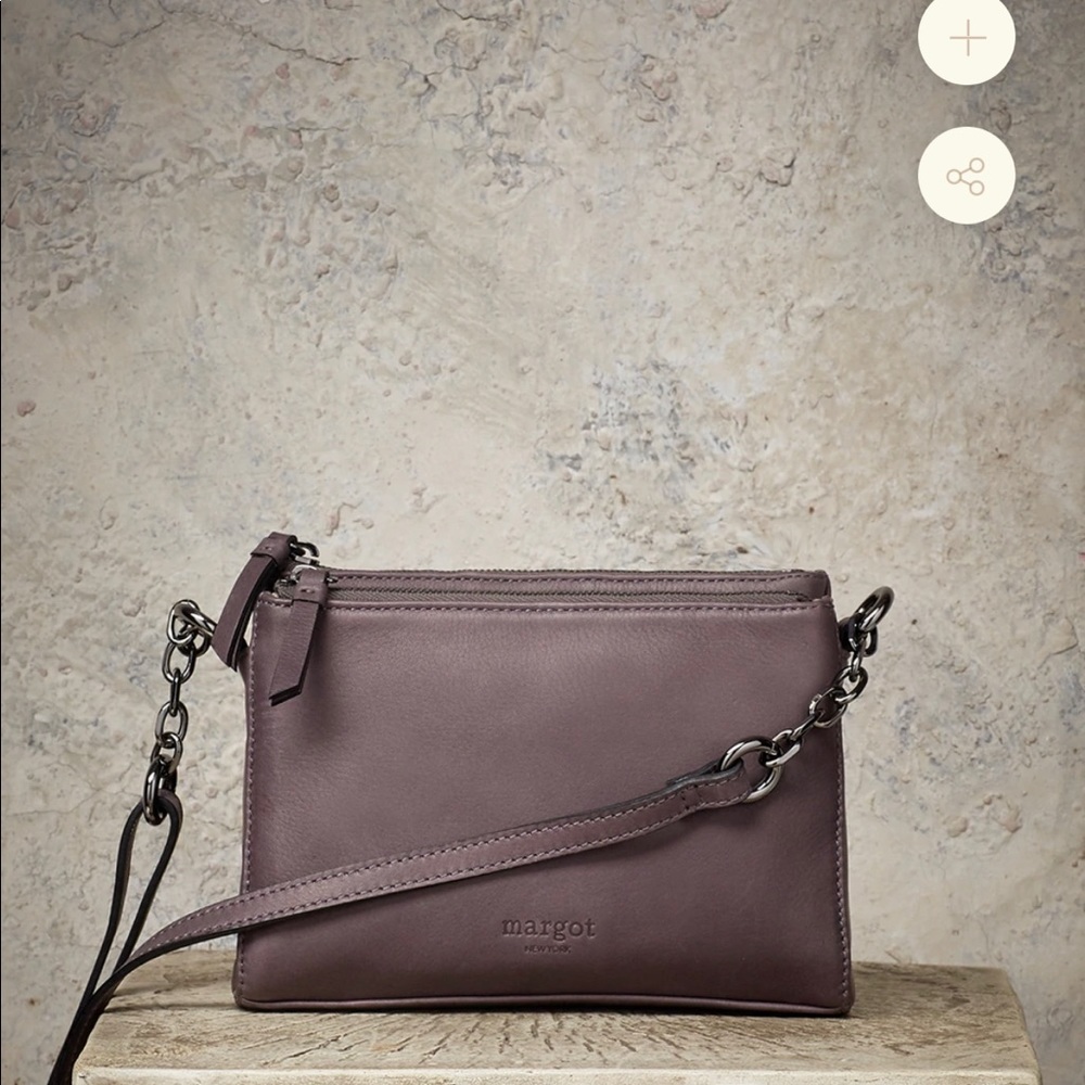 Margot “Jules” Leather crossbody purse